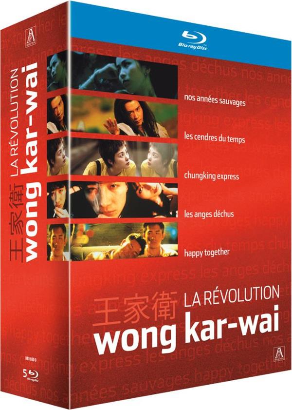 La Révolution Wong Kar-wai - Nos années sauvages + Les cendres du temps + Chungking Express + Les anges déchus + Happy Together [Blu-ray] - flash vidéo