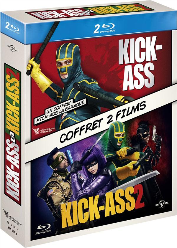 Kick-Ass 1 & 2 [Blu-ray] - flash vidéo