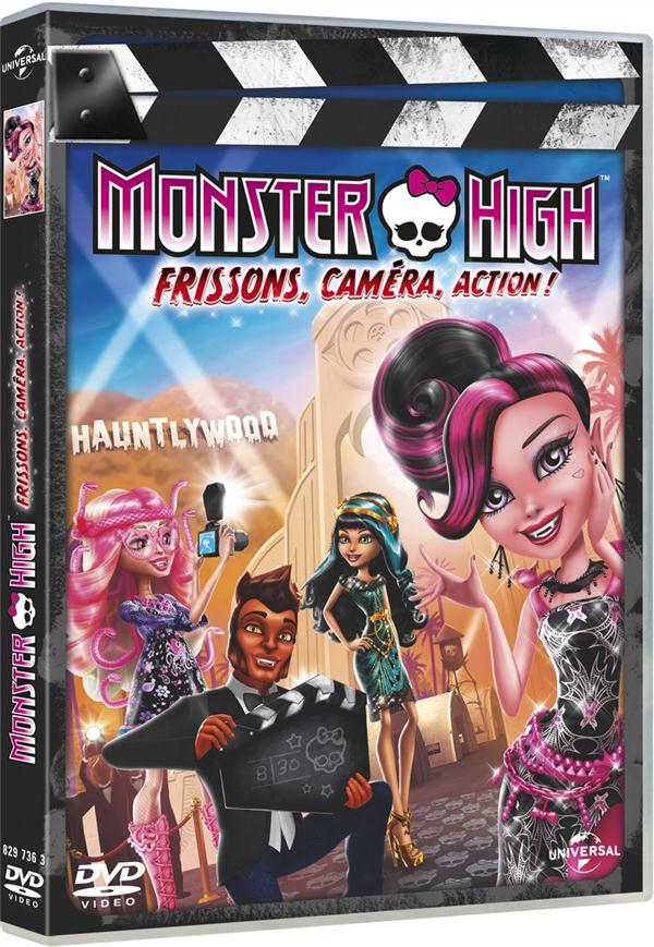 Monster High - Frisson, caméra, action ! [DVD] - flash vidéo