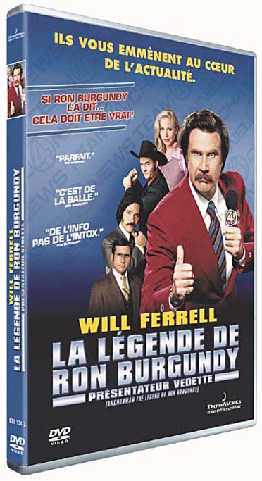 La Legende De Ron Burgundy [DVD] - flash vidéo