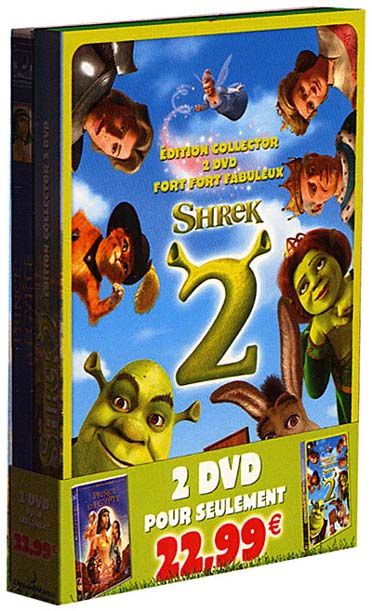 Shrek 2 Edition Collector 2 Dvdprince D'egypte [DVD] - flash vidéo