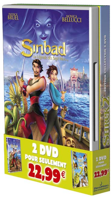 Shrek 2 Edition Collector 2 Dvdsinbad [DVD] - flash vidéo