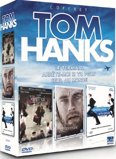 Coffret Tom Hanks : Terminal / Arrete-moi Si Tu Peux / Seul Au Monde [DVD] - flash vidéo