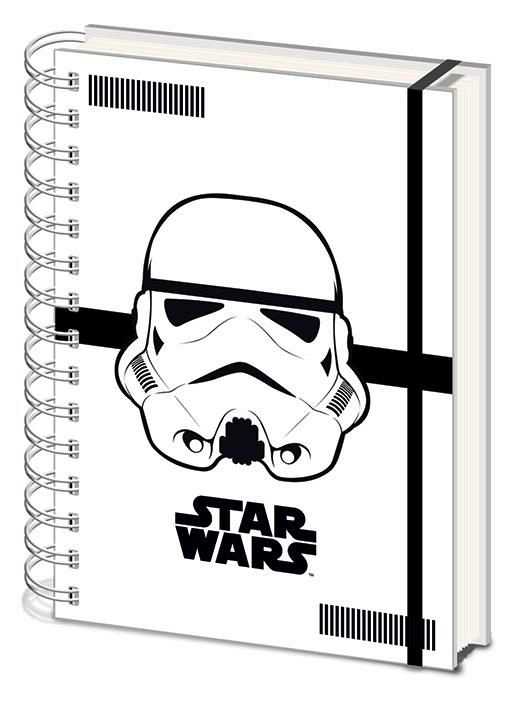 Star Wars - Stormtrooper A5 Wiro Notebook - flash vidéo