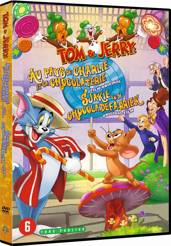 Tom et Jerry au pays de Charlie et la chocolaterie [DVD] - flash vidéo
