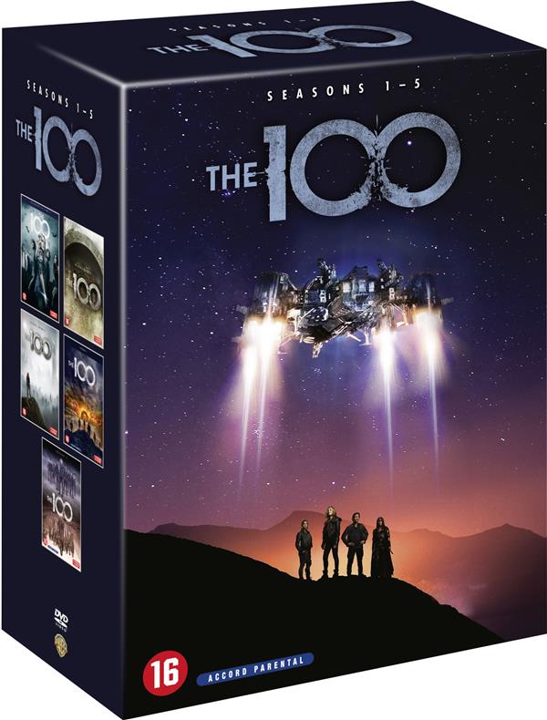 Coffret The 100, Saisons 1 à 5 [DVD] - flash vidéo