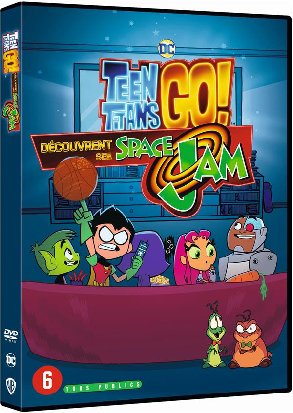 Teen Titans Go! découvrent Space Jam [DVD] - flash vidéo