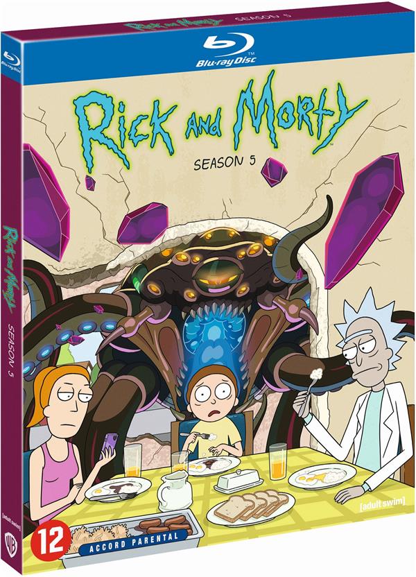 Rick and Morty - Saison 5 [Blu-ray] - flash vidéo
