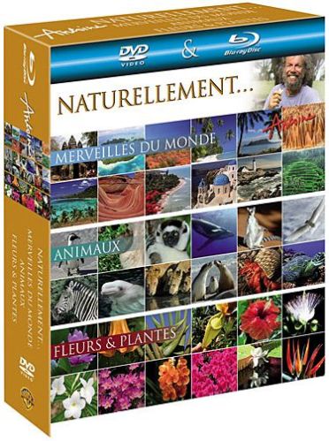 Antoine - Naturellement... - Coffret - Merveilles du monde + Animaux + Fleurs & plantes [Blu-ray]