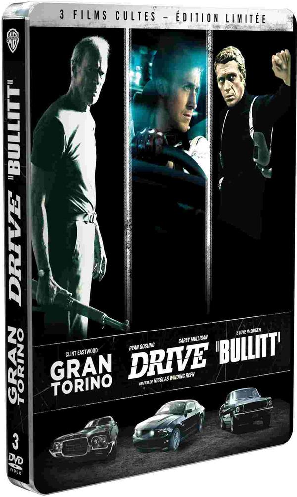 Coffret Pilotes : Drive  Bullitt  Gran Torino [DVD]