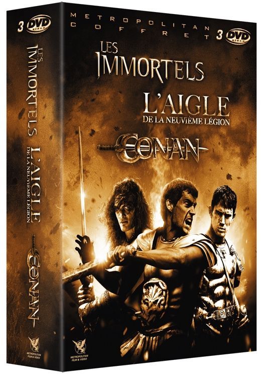 Coffret Mythologie : Conan Les Immortels L'aigle De La Neuvième Legion [DVD] - flash vidéo