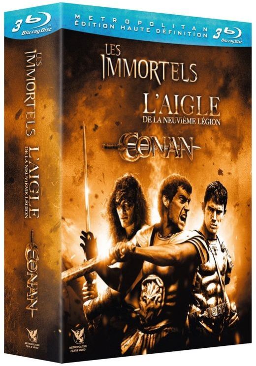 Les Immortels + L'aigle de la neuvième légion + Conan [Blu-ray] - flash vidéo