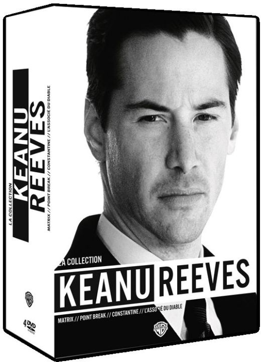 Coffret Keanu Reeves : Point Break L'associé Du Diable Constantine Matrix [DVD] - flash vidéo