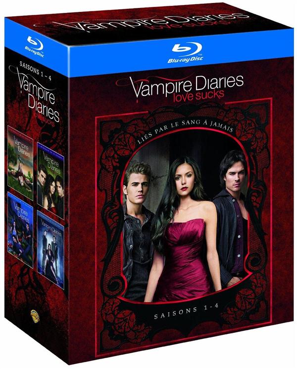 Vampire Diaries - Saisons 1 à 4 [Blu-ray] - flash vidéo