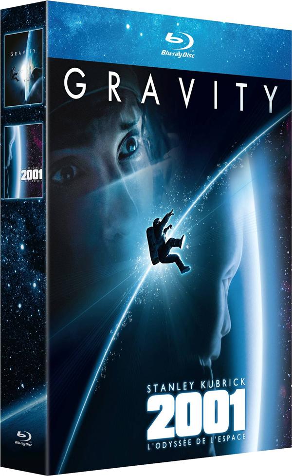 Gravity + 2001, l'odyssée de l'espace [Blu-ray]