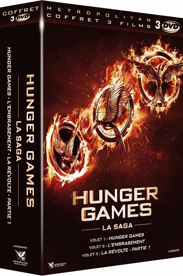 Coffret Trilogie Hunger Games [DVD] - flash vidéo