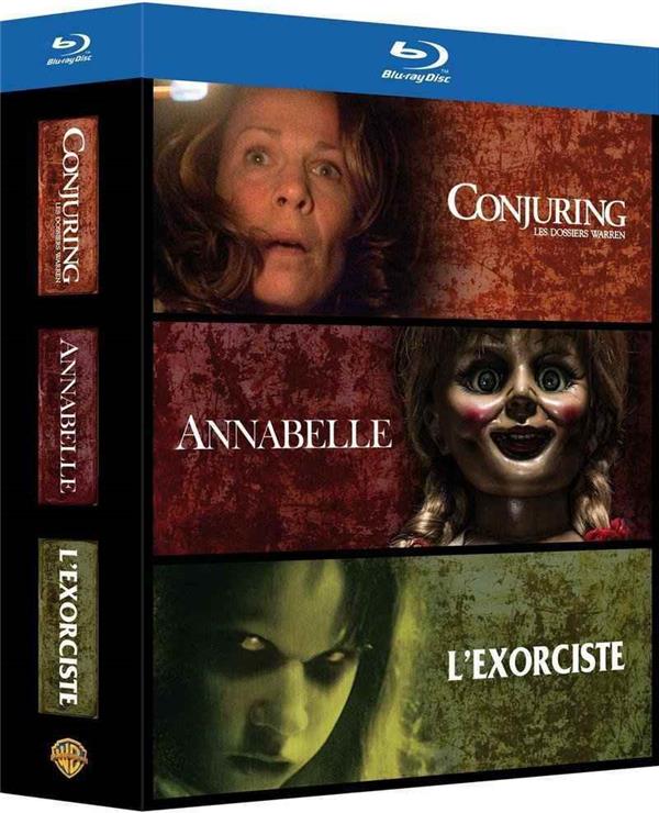 Conjuring : les dossiers Warren + Annabelle + L'exorciste [Blu-ray] - flash vidéo