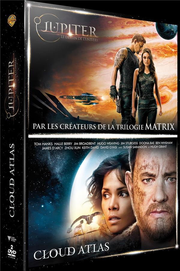 Coffret Wachowski 2 Films : Jupiter Ascending Cloud Atlas [DVD] - flash vidéo