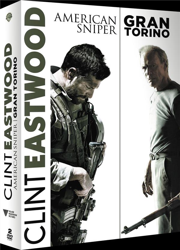 Coffret Clint Eastwood Réalisateur 2 Films : American Sniper Gran Torino [DVD] - flash vidéo