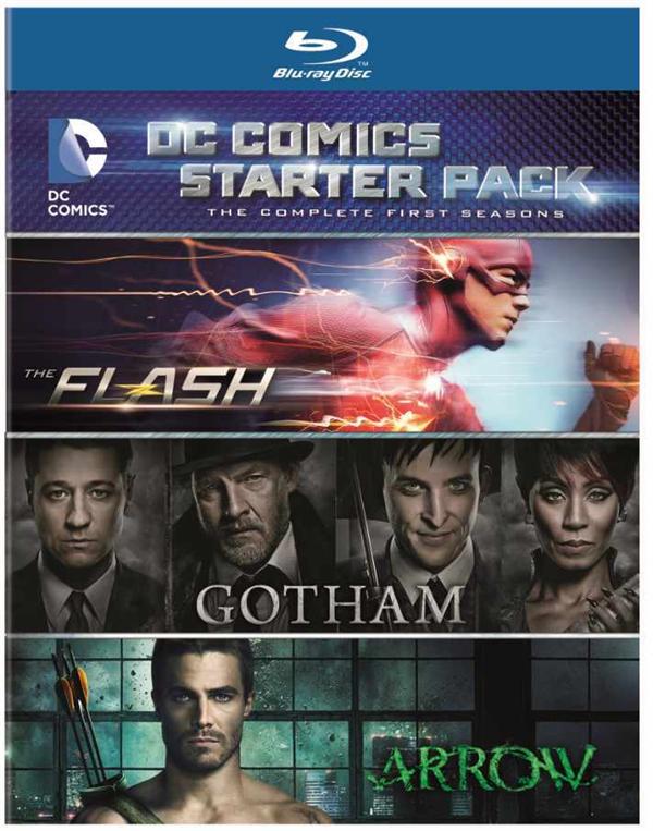 Coffret découverte DC Comics, l'intégrale des premières saisons: Flash + Gotham + Arrow [Blu-ray] - flash vidéo
