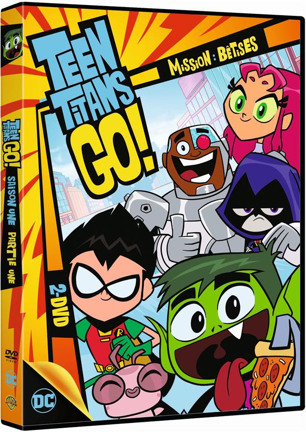 Teen Titans Go! - Saison 1 - Partie 1 - Mission : bêtises [DVD] - flash vidéo