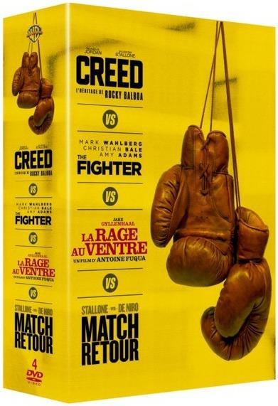 Creed + The Fighter + La rage au ventre + Match retour [DVD] - flash vidéo