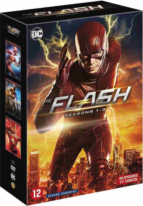 Coffret The Flash, Saisons 1 à 3, 69 épisodes [DVD]