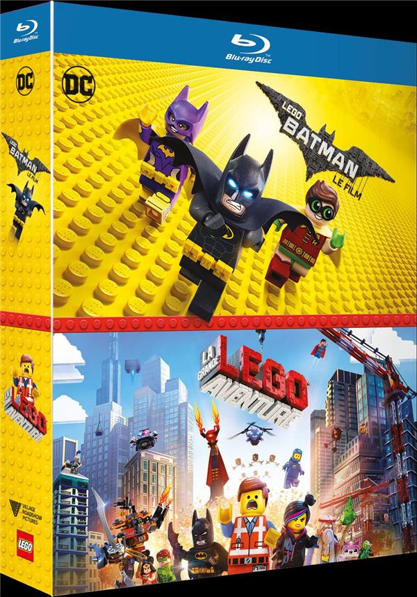 Lego Batman, le film + La Grande Aventure Lego [Blu-ray]