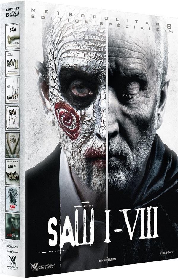 Saw : L'intégrale 8 films - Saw I-VIII [DVD]