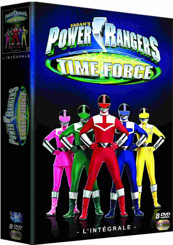 Coffret Intégrale Power Rangers Time Force [DVD] - flash vidéo