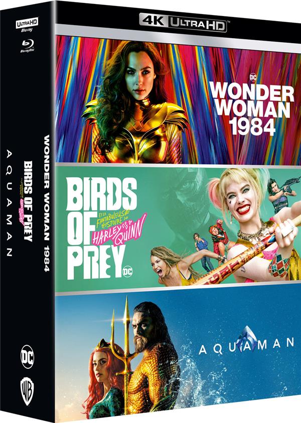 Aquaman + Birds of Prey + Wonder Woman 1984 [4K Ultra HD] - flash vidéo
