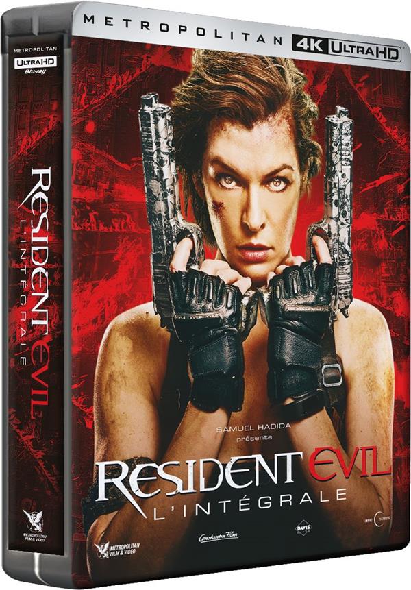 Resident Evil : L'intégrale : Resident Evil + Resident Evil : Apocalypse + Resident Evil : Extinction + Resident Evil : Afterlife + Resident Evil : Retribution + Resident Evil : Chapitre final [4K Ultra HD] - flash vidéo