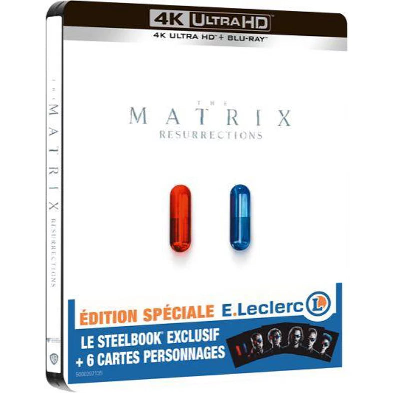 Matrix Resurrections - Edition Spéciale E. Leclerc [Combo Blu-Ray, Blu-Ray 4K] - flash vidéo