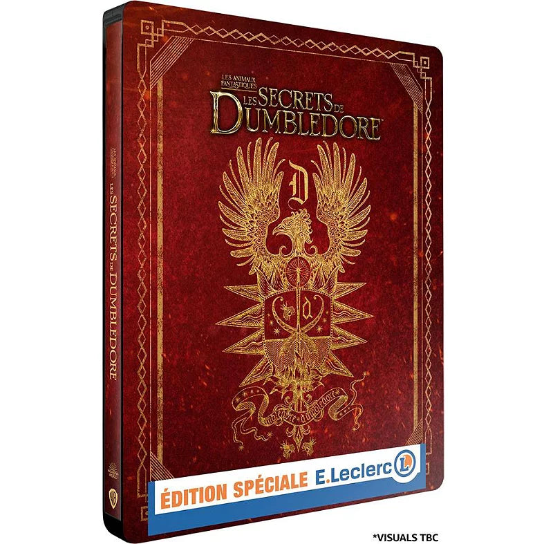 Les Animaux Fantastiques 3 : Les Secrets De Dumbledore - Édition Steelbook Spéciale E. Leclerc [Combo Blu-Ray, Blu-Ray 4K] - flash vidéo