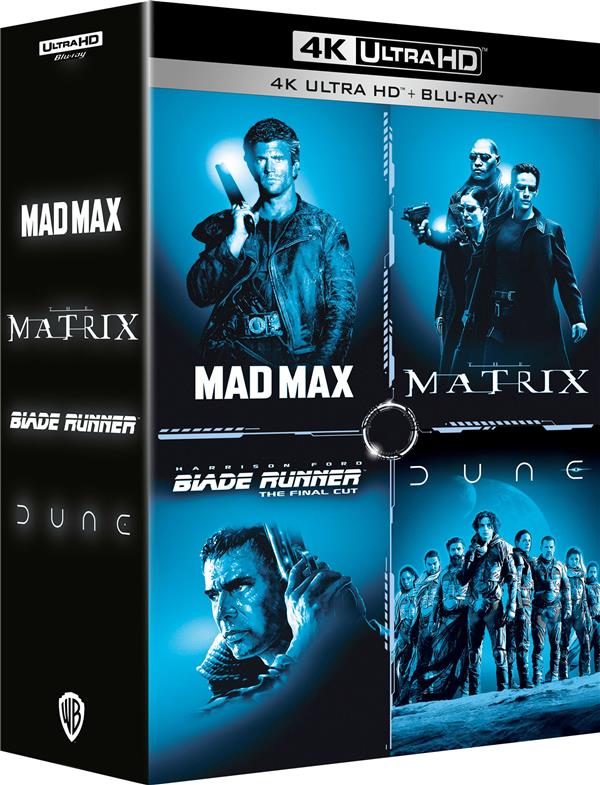 Mad Max + Matrix + Blade Runner + Dune [4K Ultra HD]