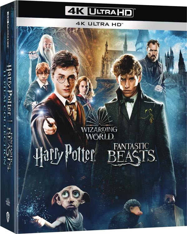 Wizarding World - Harry Potter / Les Animaux fantastiques - L'intégrale coffret 11 films [4K Ultra HD]