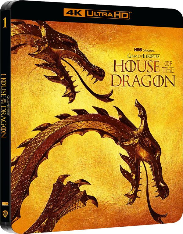 House of the Dragon - Saison 1 - Steelbook Edition [Blu-ray 4K]