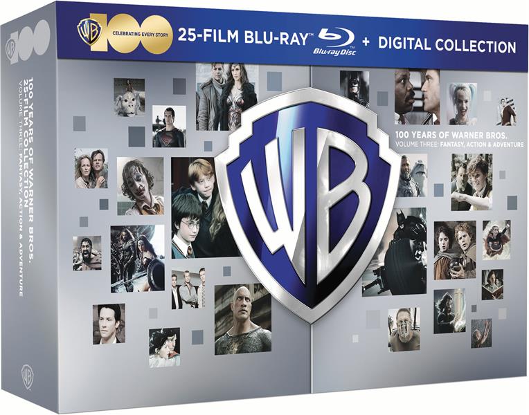 100 ans de Warner - Coffret 25 films - Volume 3 : Drames et thrillers [Blu-ray]
