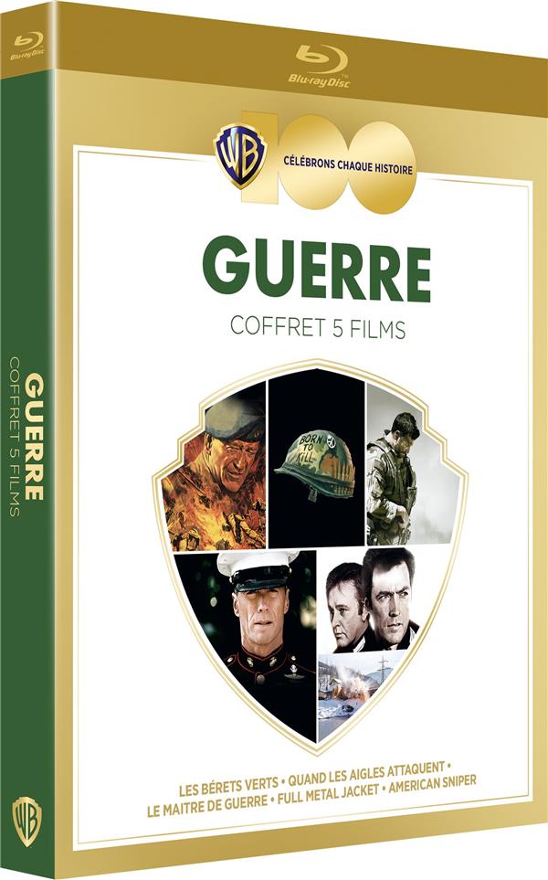 100 ans Warner - Coffret 5 films - Guerre [Blu-ray]