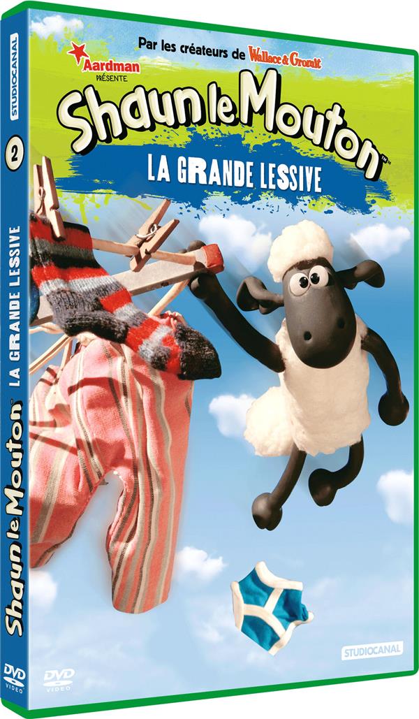 Shaun le mouton - Volume 2 (Saison 1) : La grande lessive [DVD]