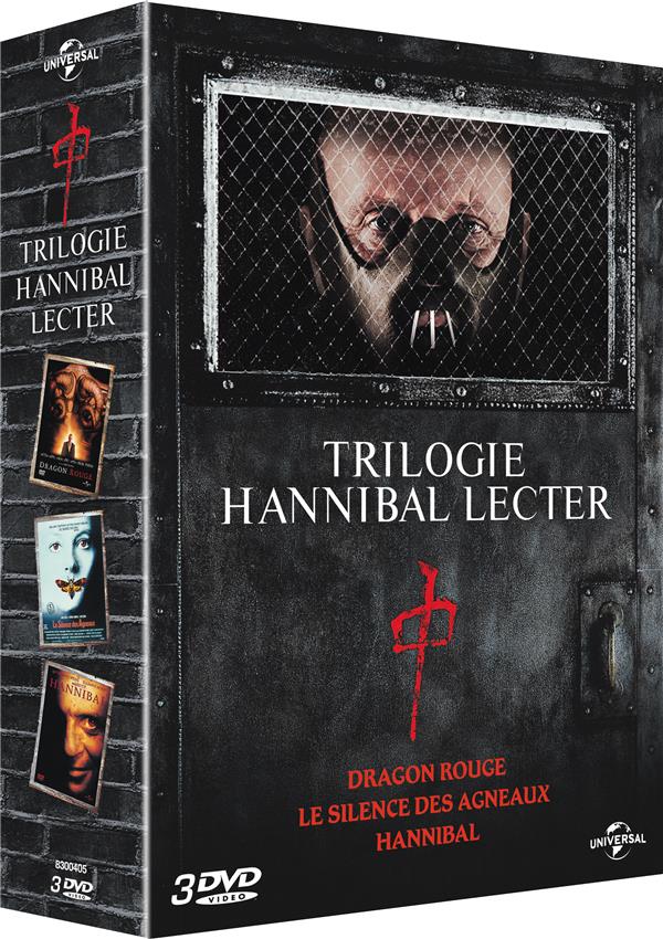 Hannibal Lecter - La trilogie : Le silence des agneaux + Hannibal + Dragon Rouge [DVD]
