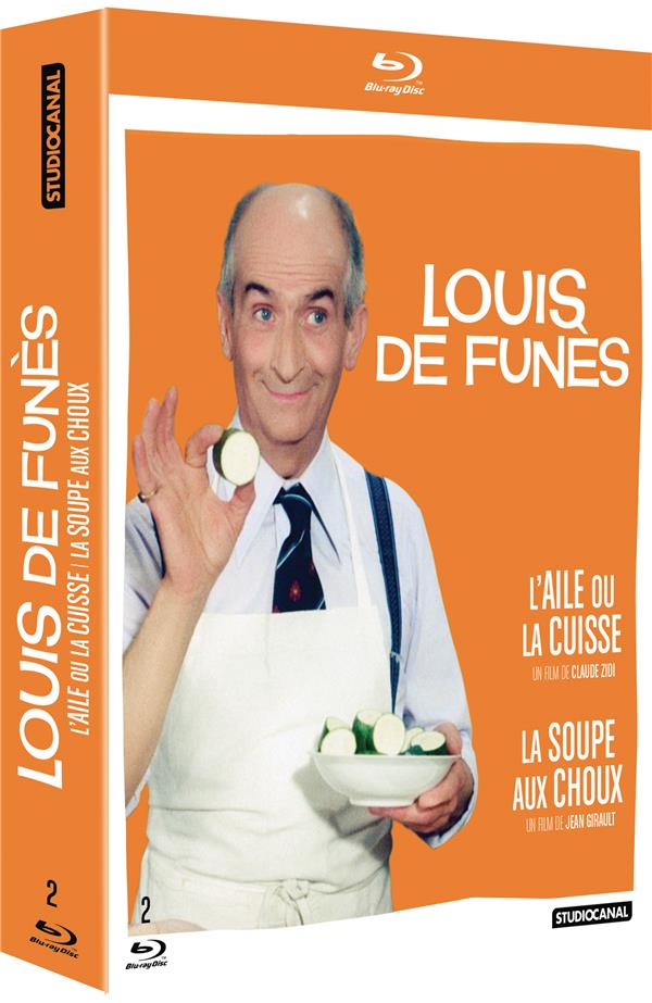 Collection de Funès - L'aile ou la cuisse & La soupe aux choux [Blu-ray] - flash vidéo