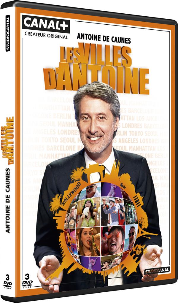 Coffret Les Villes D'Antoine De Caunes [DVD] - flash vidéo