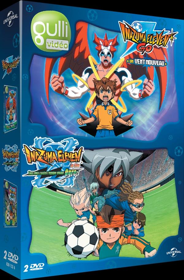 Coffret Inazuma Eleven : Inazuma Eleven, Le Film Inazuma Eleven Go, Vol. 1 [DVD] - flash vidéo