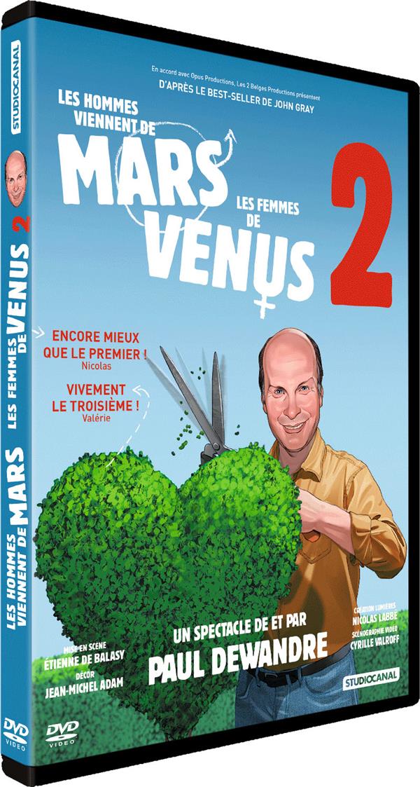 Les Hommes Viennent De Mars Les Femmes De Venus 2 [DVD] - flash vidéo