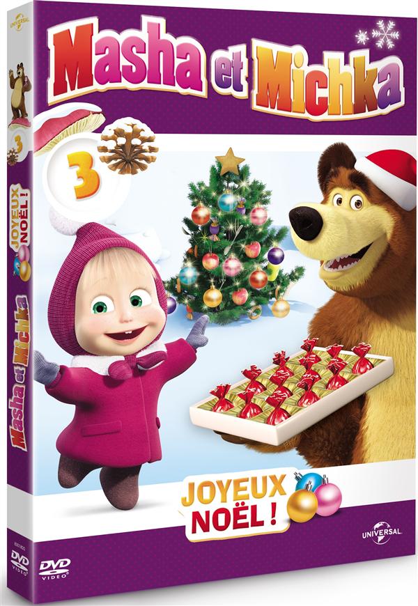 Masha et Michka - 3 - Joyeux Noël ! [DVD] - flash vidéo