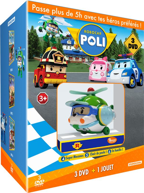 Coffret Robocar Poli, Vo. 4, 5 Et 6 [DVD] - flash vidéo