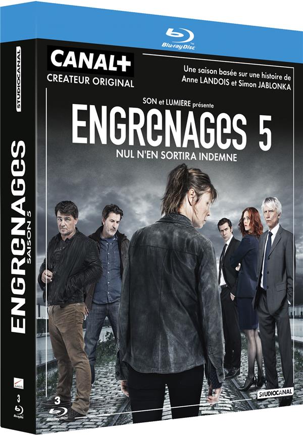 Engrenages - Saison 5 [Blu-ray] - flash vidéo