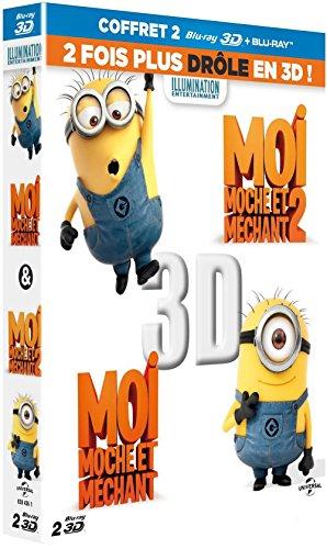 Coffret trop moche et méchant : Moi, moche et méchant 1 et 2 [Blu-ray 3D] - flash vidéo