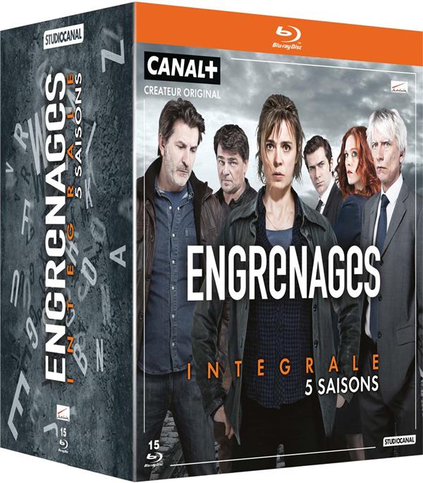 Engrenages - Intégrale 5 saisons [Blu-ray] - flash vidéo